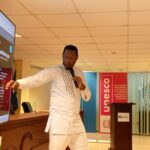 À l’UNESCO de Yaoundé, Beaugas Orain DJOYUM plaide pour la formation des lanceurs d’alerte et des internautes contre la désinformation